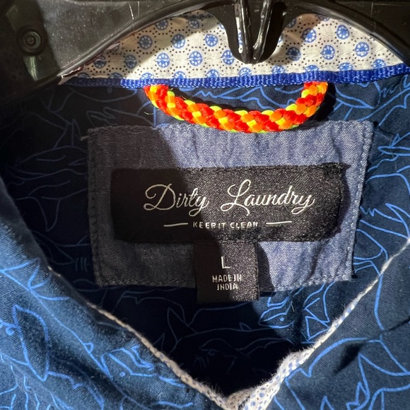 Dirty Laundry Shark Button Up - Picture 2 of 8